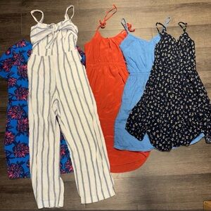 J.Crew Madewell Abercrombie & Fitch Old Navy Dress Romper Bundle